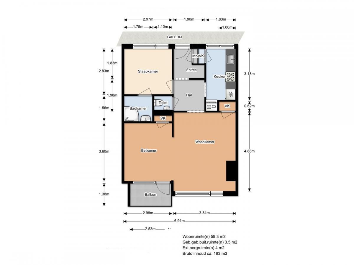 Te Huur 3 Kamer Appartement Sportlaan In Den Haag