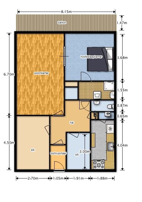 Te Huur 4 Kamer Appartement Spanderswoudstraat In Amsterdam