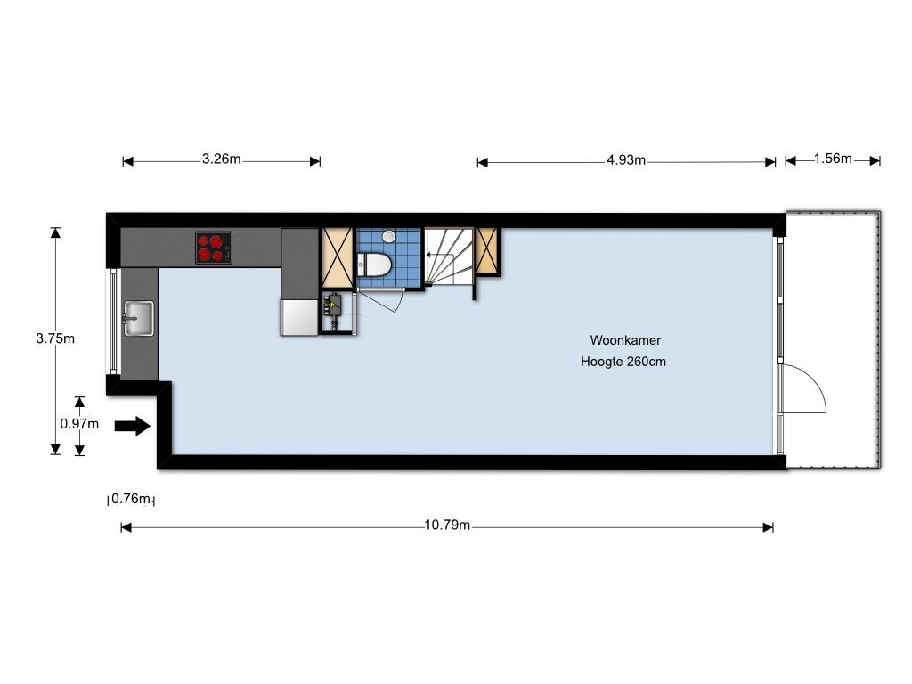 Te Huur 4 Kamer Appartement Van Bosseplantsoen In Dordrecht