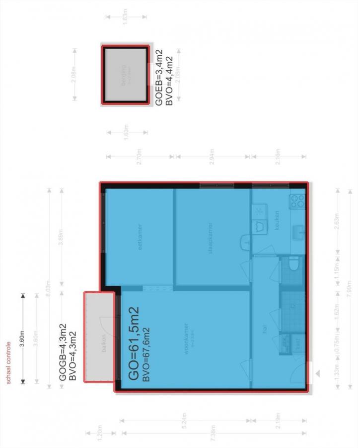 Te Huur 2 Kamer Appartement Zuidervaart In Zaandam