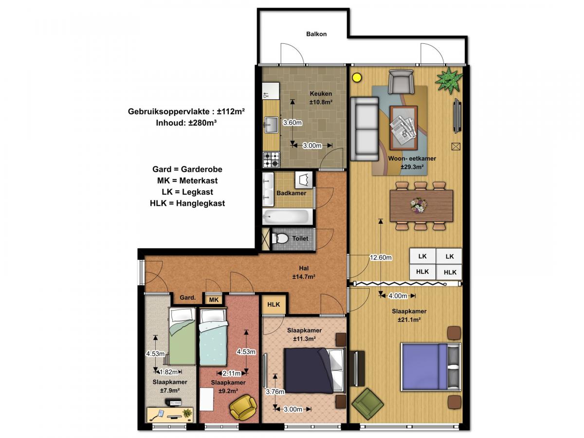 Te Huur 5 Kamer Appartement Forellendaal In Den Haag