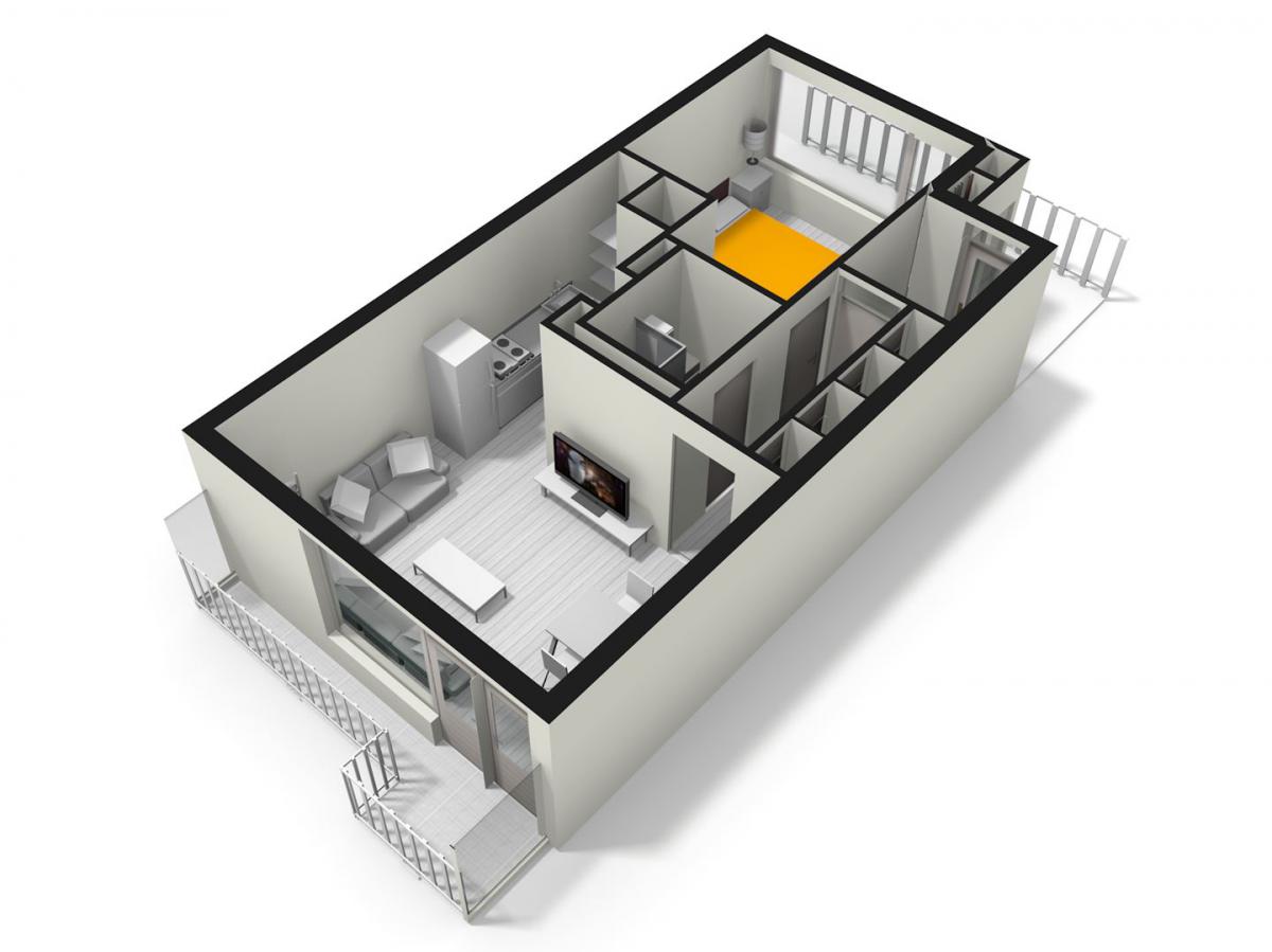 Te Huur 2 Kamer Appartement Rauwenhofflaan In Utrecht
