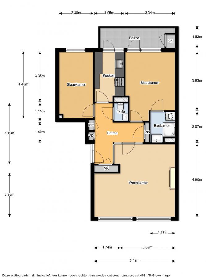 Te Huur 3 Kamer Appartement Landrstraat In Den Haag