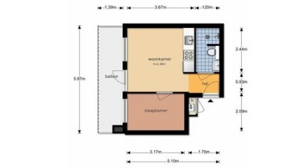 Te Huur 2 Kamer Appartement Justus van Effenstraat In Utrecht
