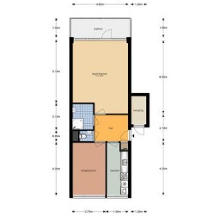 Te Huur 2 Kamer Appartement Trekvogelweg In Amersfoort