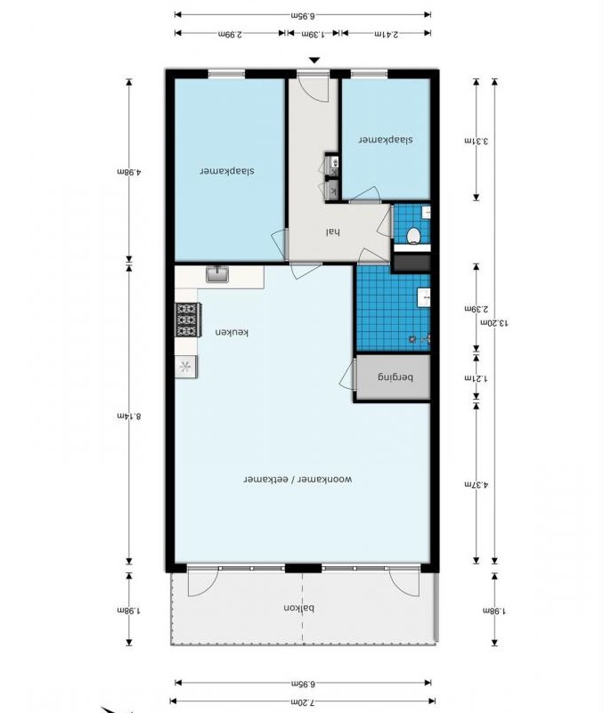 Te Huur 3 Kamer Appartement 1e Kekerstraat In Amsterdam