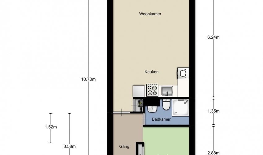 Te Huur 2 Kamer Appartement Lindenhof In Amstelveen