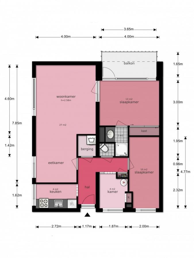 Te Huur 3 Kamer Appartement Ringweg-Randenbroek In Amersfoort
