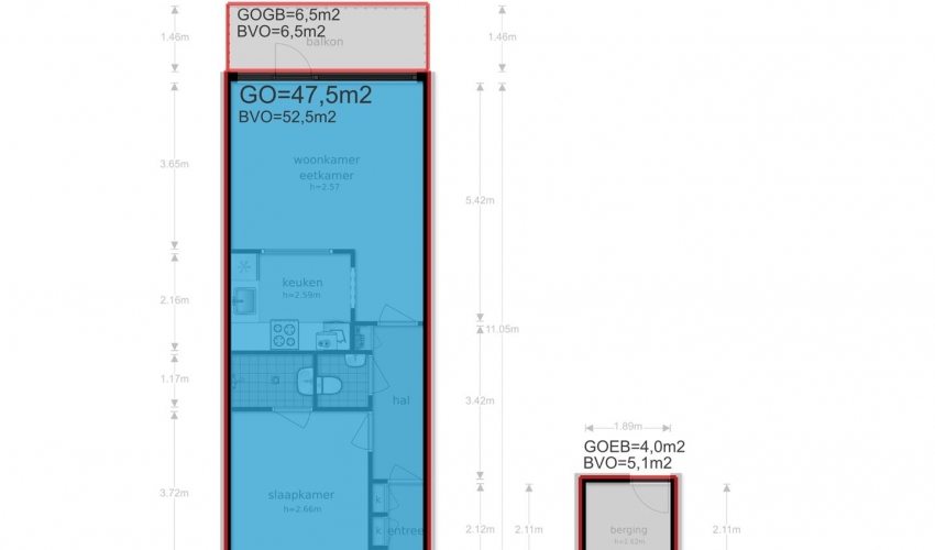 Te Huur 2 Kamer Appartement Hoeksewaard In Amstelveen