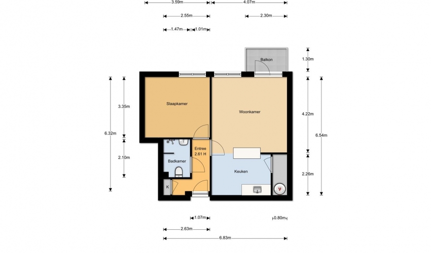Te Huur 2 Kamer Appartement Max Havelaarlaan In Amstelveen