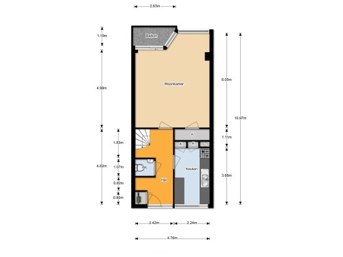 Te Huur 4 Kamer Appartement Schepenenstraat In Nijmegen