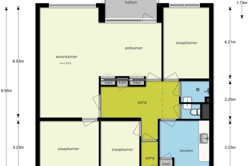 Te Huur 5 Kamer Appartement Albert Cuypstraat In Venlo