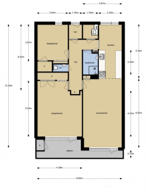 Te Huur 3 Kamer Appartement Geessinkweg In Enschede