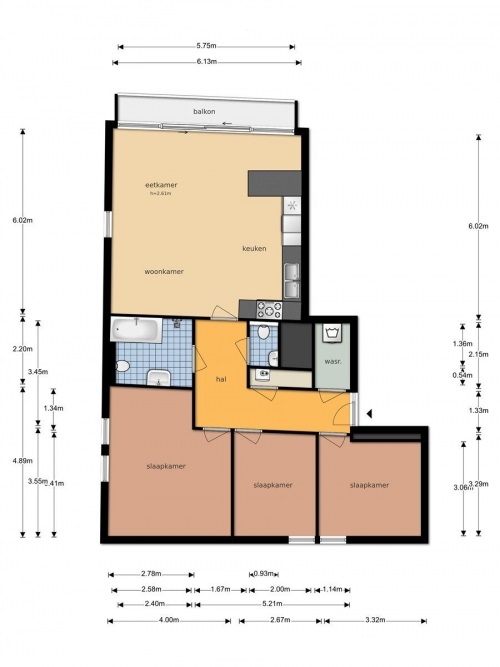 Te Huur 4 Kamer Appartement Prins Bernhardstraat In Hilversum