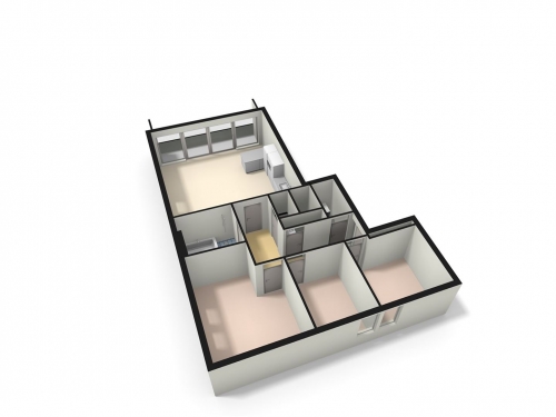 Te Huur 4 Kamer Appartement Prins Bernhardstraat In Hilversum
