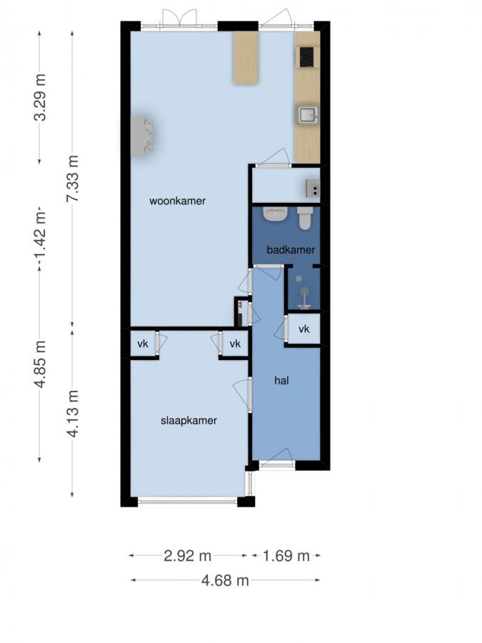 Te Huur 2 Appartement Flakkeesestraat In Rotterdam