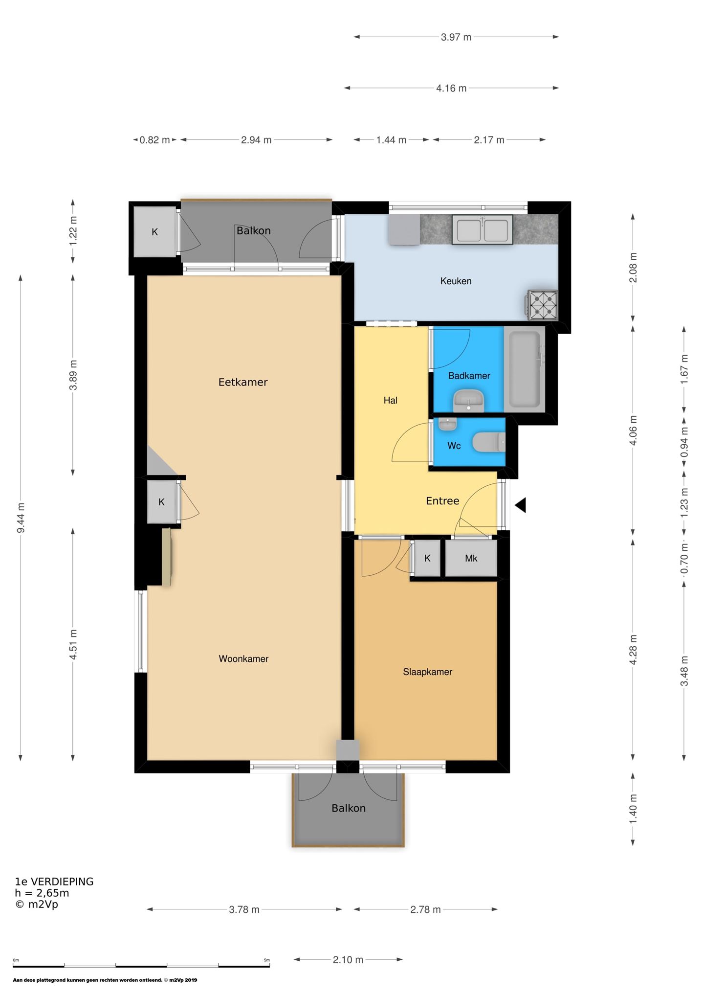 Te Huur 3 Appartement Meppelweg In Den Haag