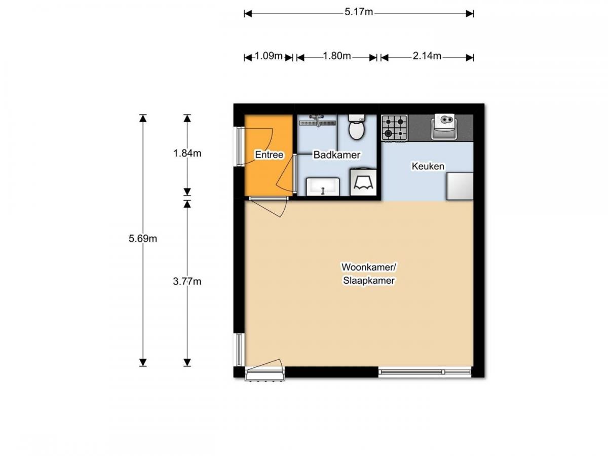 Te Huur 1 Appartement Preangerstraat In Amsterdam