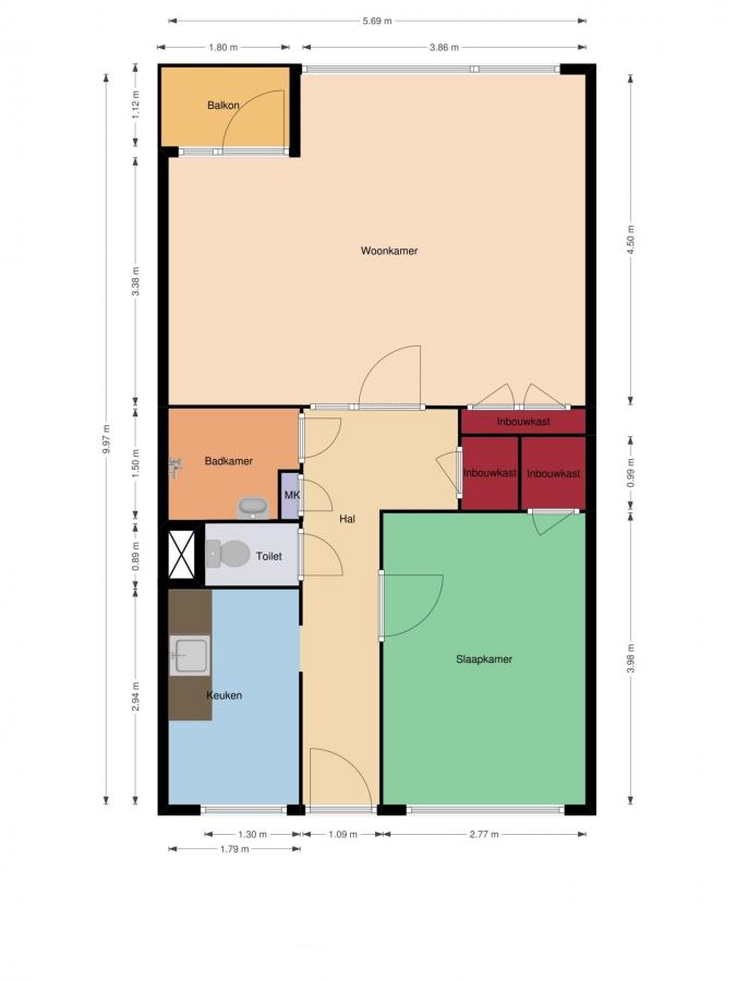 Te Huur 2 Appartement Kerkwervesingel In Rotterdam