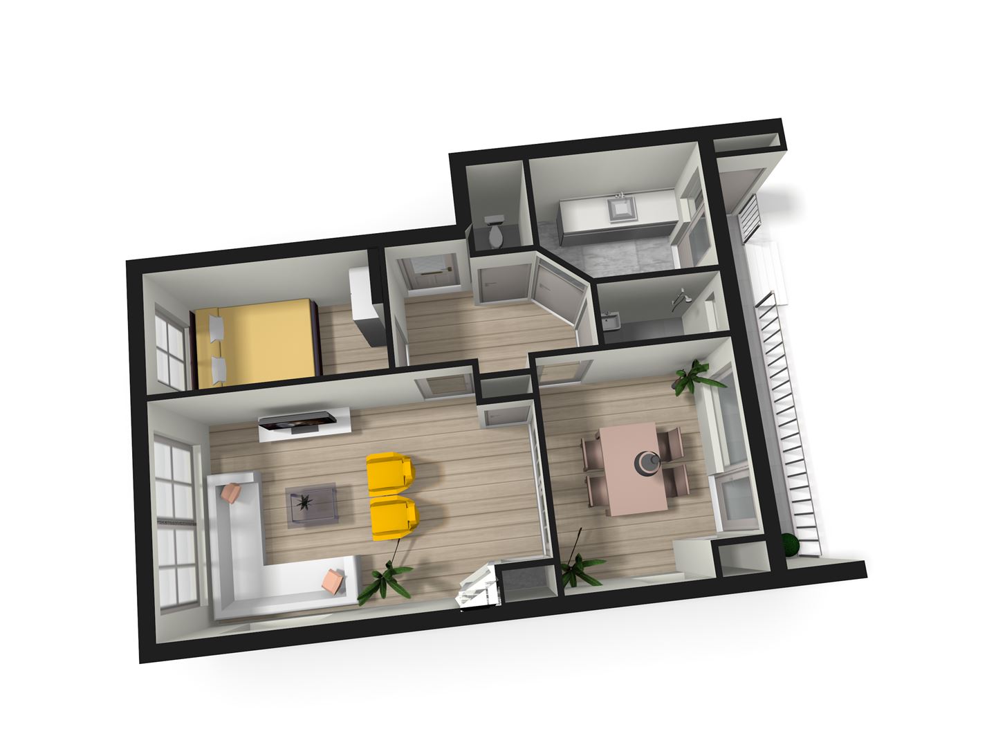 Te Huur 2 Appartement Wormerveerstraat In Den Haag