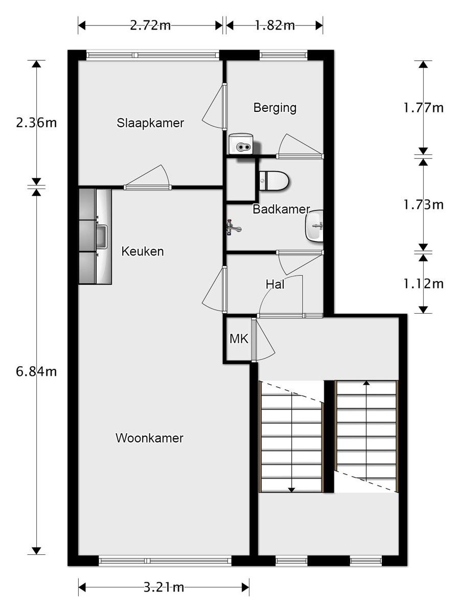 Te Huur 2 Kamer Appartement Walcheren In Utrecht