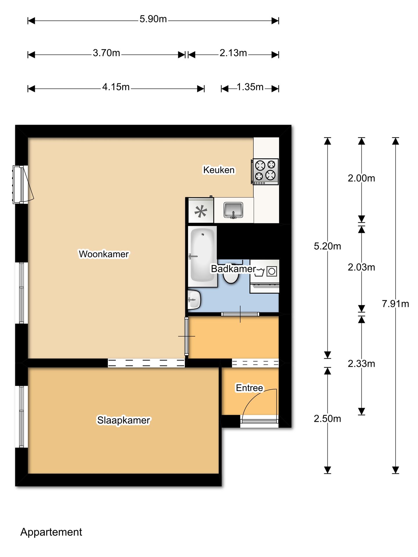 Te Huur 2 Appartement Boeninlaan In Amsterdam